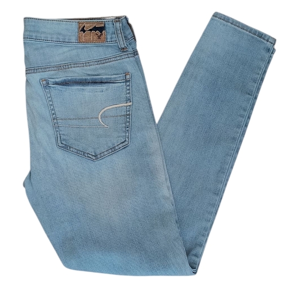 American Eagle Outfitters Denim - American Eagle Outfitters Light Wash Jeggings Size 8
